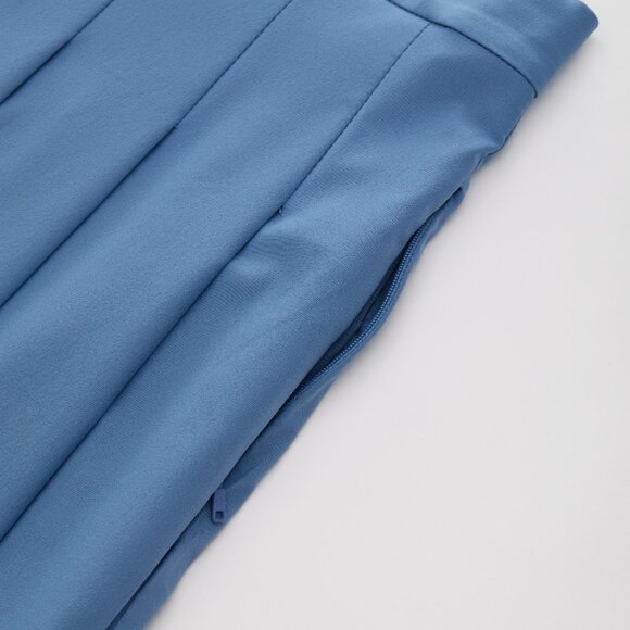 J. Lindeberg Golf Women's Adina Pleated Skirt/Skort (Blue) 🏌️♀️💙 - Picture 4 of 6